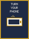 Turn your phone sideways to walk.